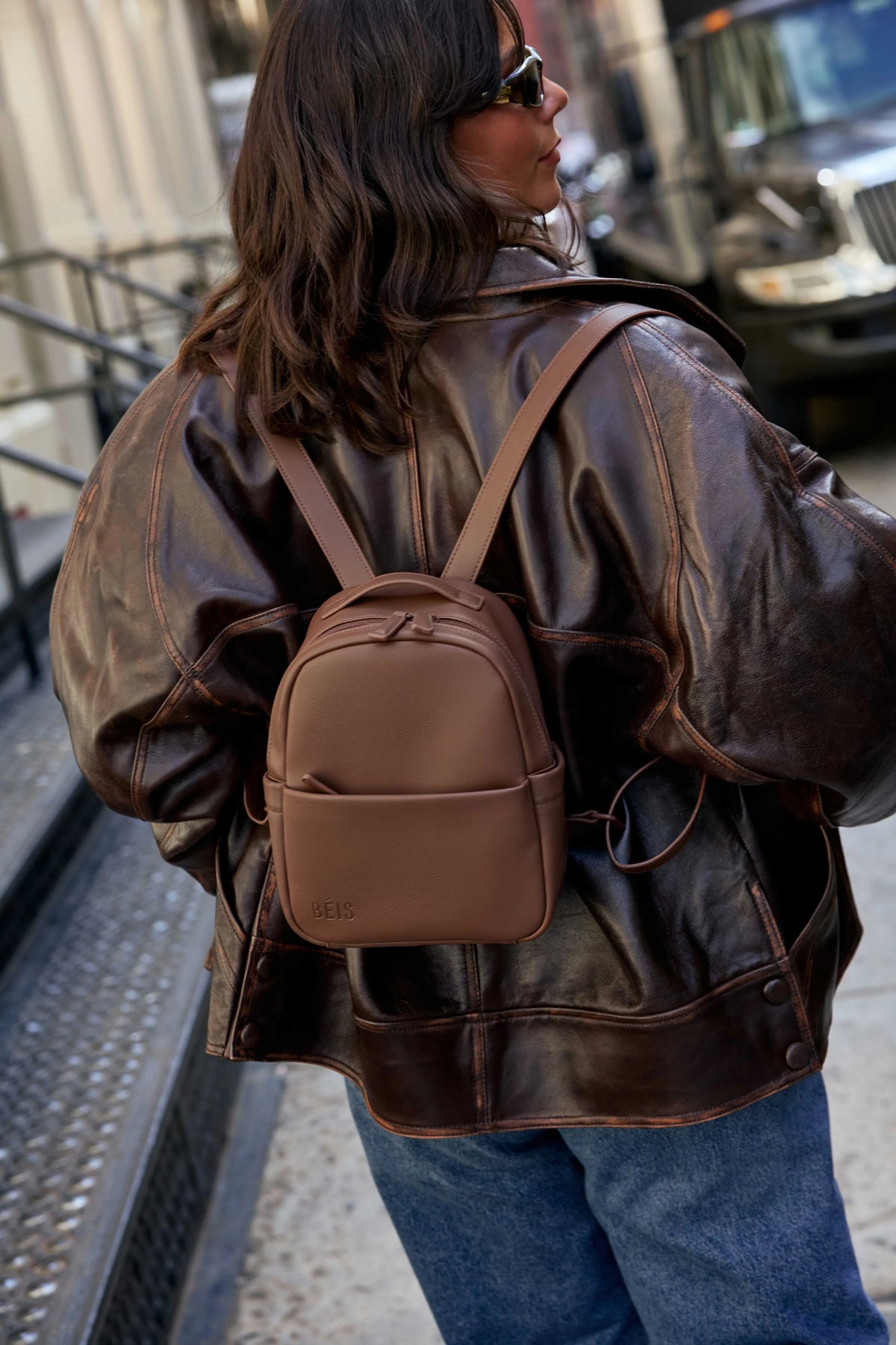 The Essential Mini Backpack in Maple