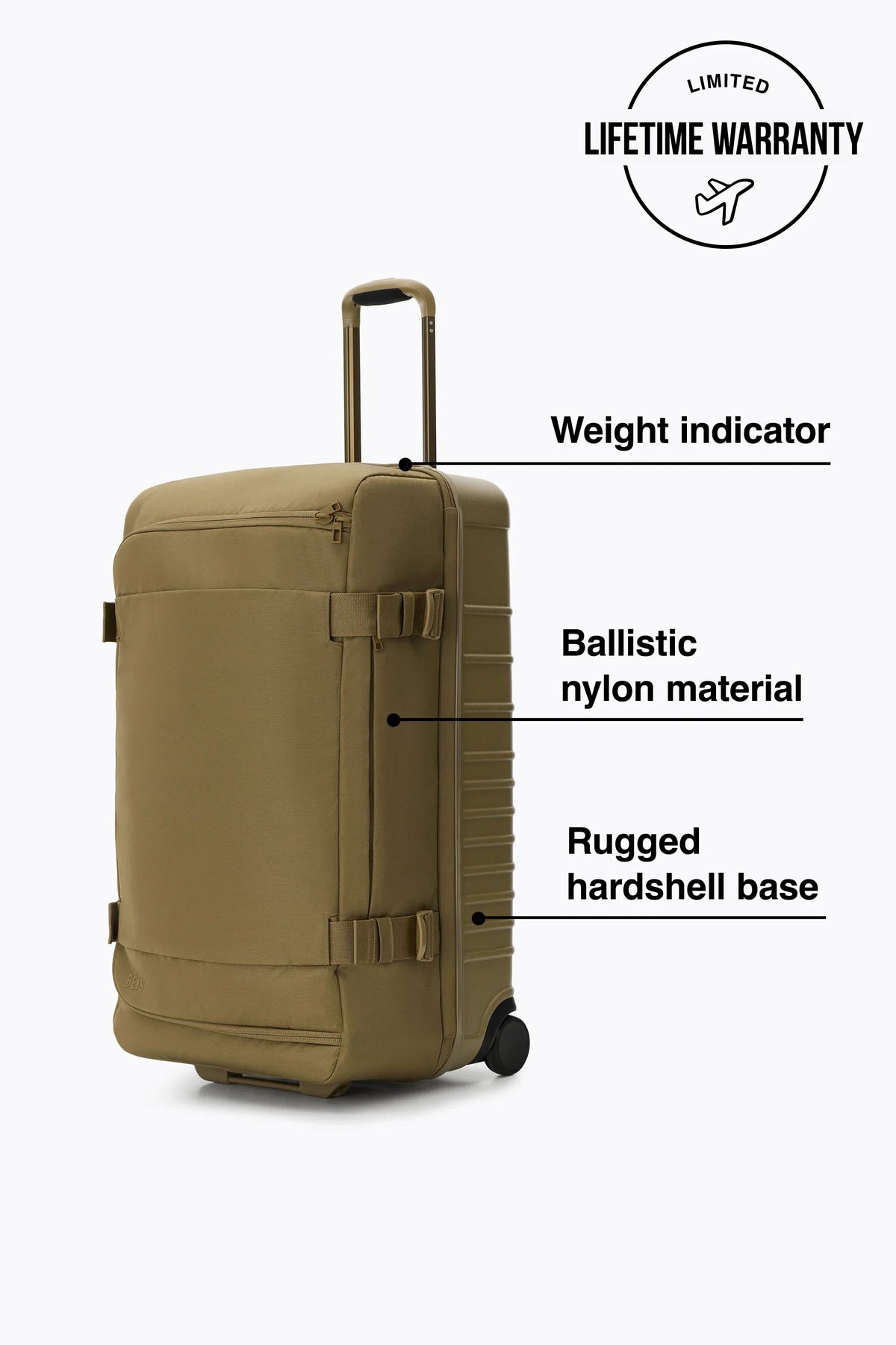 The Pro-Rolling Duffle Check-In in Khaki