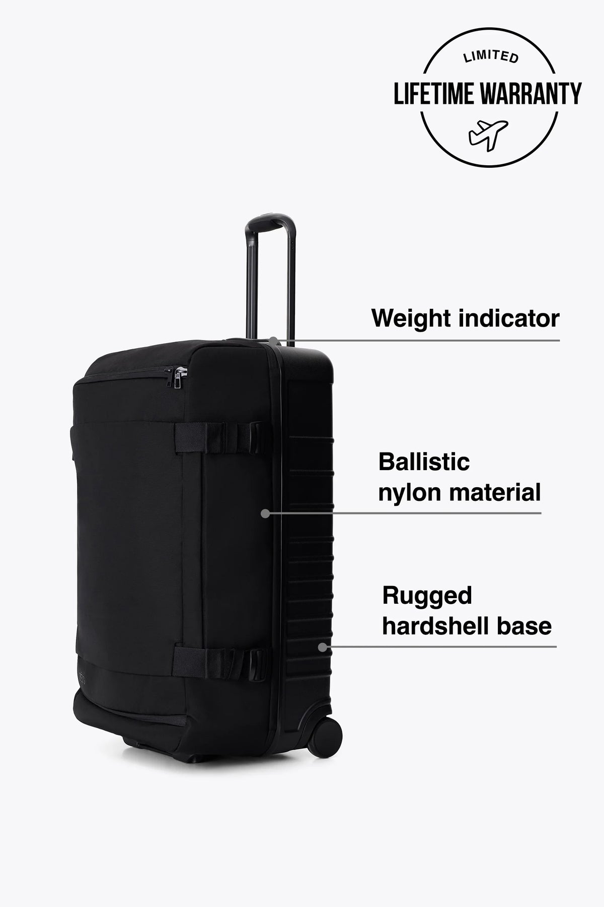 The Pro-Rolling Duffle Check-In in Black