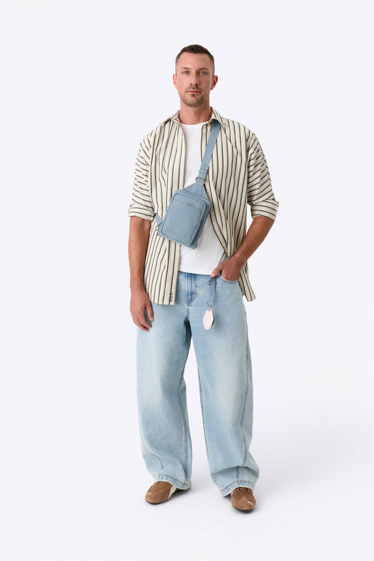 Gap x BÉIS The Sport Sling in Denim Blue