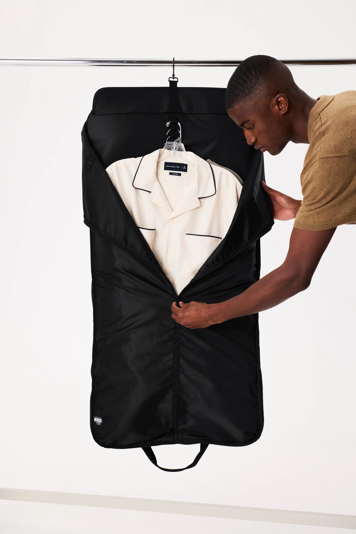 The Garment Duffle Bag in Black